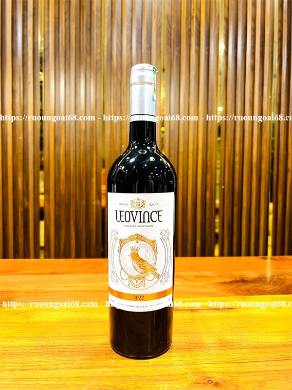 Top 4 Chai Rượu Vang Giá Dưới 100k Nên Biết Rượu Vang Leovince Cabernet Sauvignon