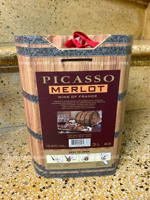 Vang bich Picasso 3L