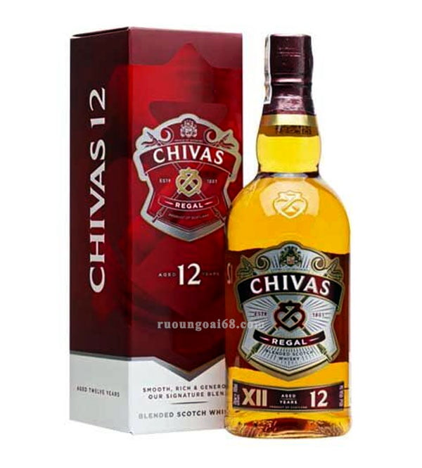 Rượu Chivas 12 Năm Mẫu Mới Rượu Chivas 12 Năm Mẫu Mới