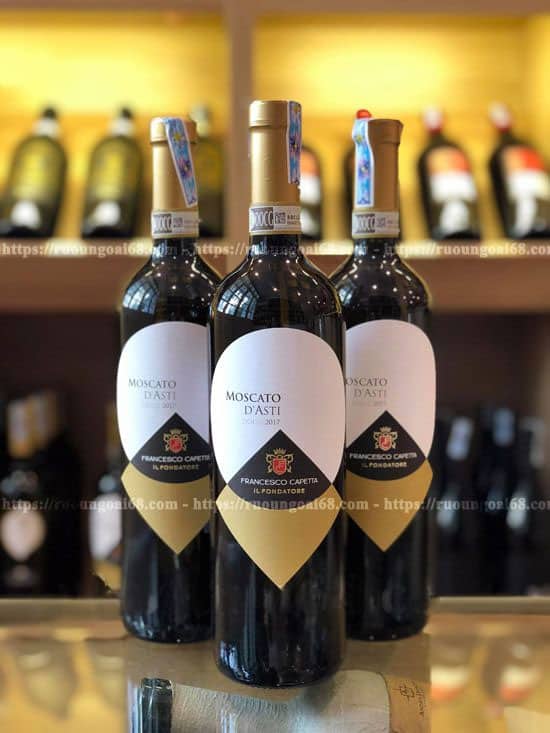 Rượu Vang Moscato D'Asti