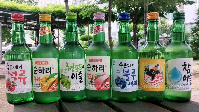1 thùng rượu soju bao nhiêu tiền? bao nhiêu chai ? 1 thùng rượu Soju bao nhiêu tiền?