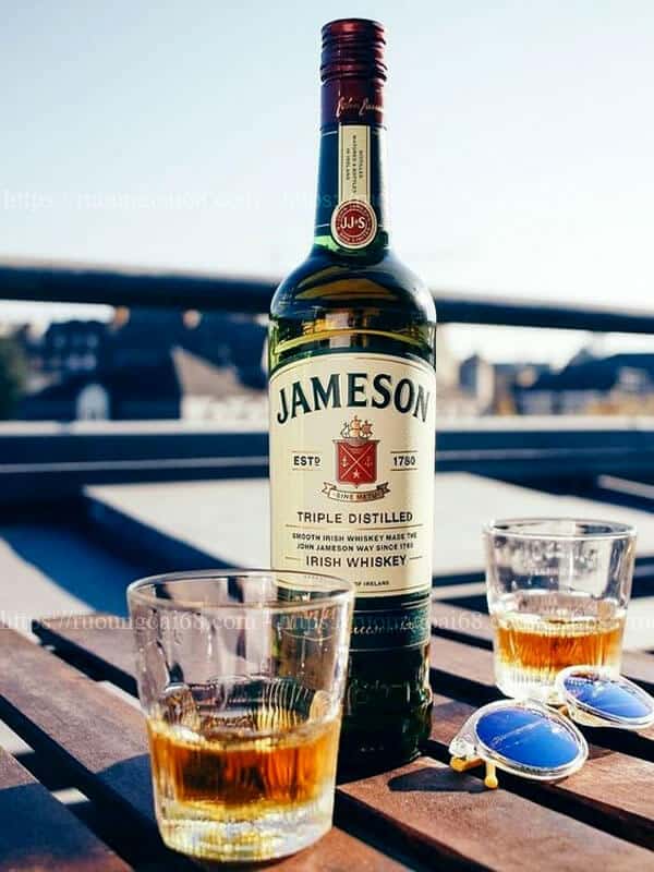 Rượu ngoại giá dưới 1 triệu có những chai nào ? Jameson iris whisky