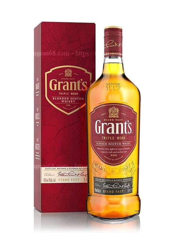 Rượu Grant's Triple Wood