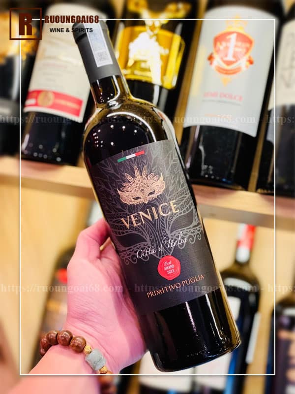 Rượu Vang Ý Venice Primitivo Puglia Rượu Vang Ý Venice Primitivo Puglia