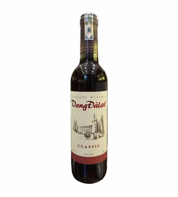 Vang Đà Lạt Đỏ Classic 375ml Vang Đà Lạt Đỏ Classic 375ml