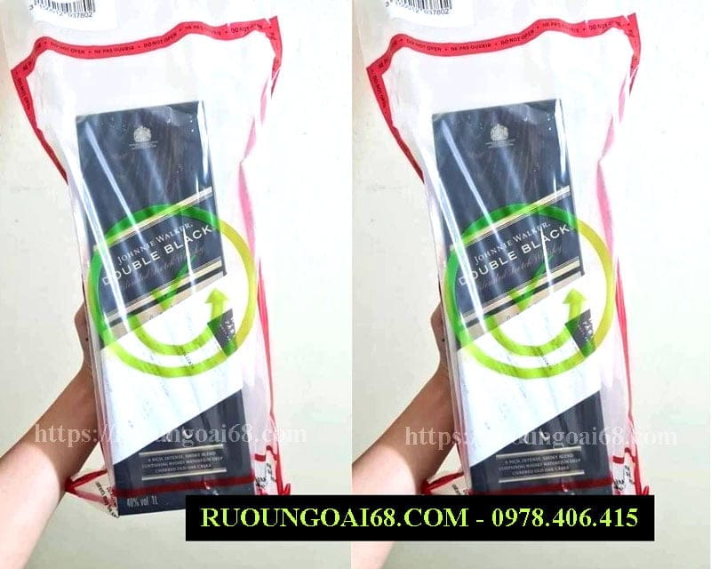 Rượu Double Black 1L Xách Tay Rượu Double Black 1L Xách Tay