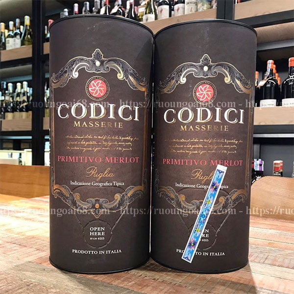 Rượu Vang Codici 3L Rượu Vang Codici 3 Lít