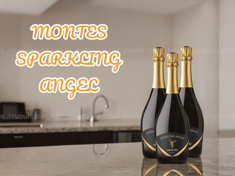 Rượu Vang Montes Sparkling Angel Brut Rượu Vang Montes Sparkling Angel Brut