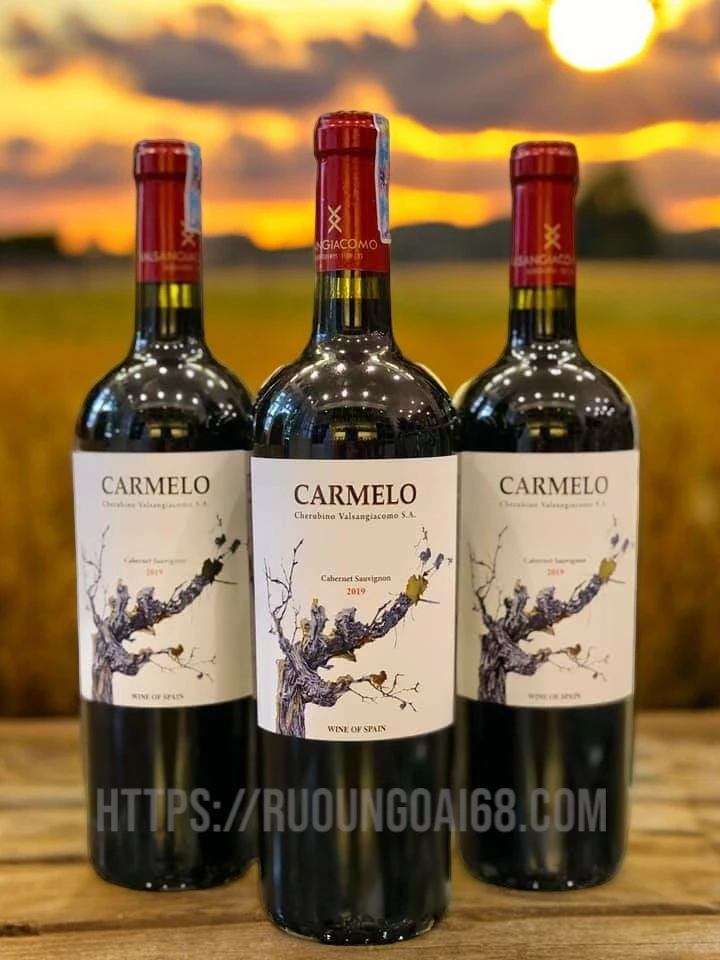 Rượu Vang Carmelo Tây Ban Nha 2022 Rượu vang Carmelo