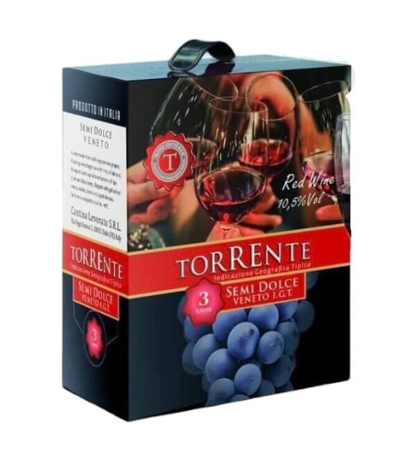 Rượu Vang Ngọt Torrente Bịch 3L Rượu Vang Ngọt Torrente Bịch 3L