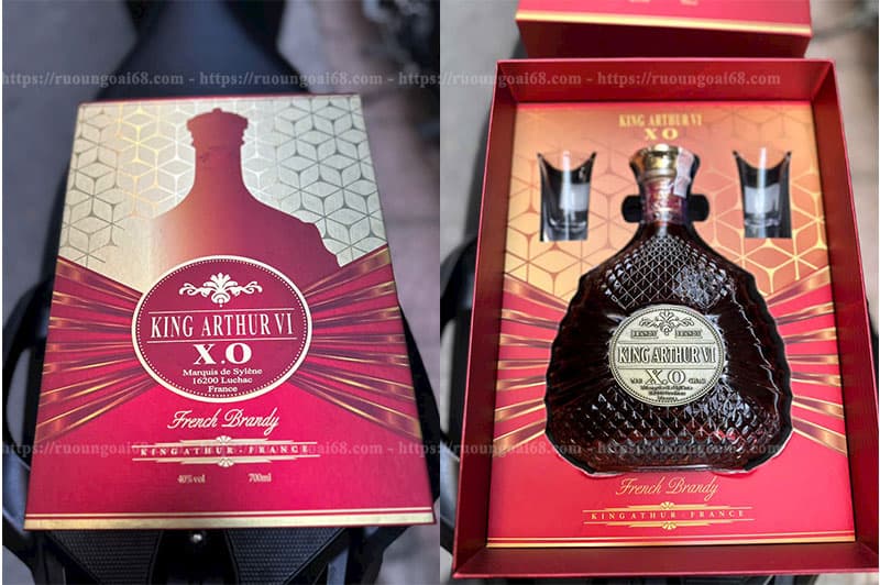 Rượu King Arthur VI XO Brandy Rượu King Arthur VI XO Brandy