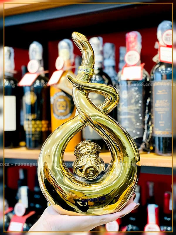 Rượu Linh Vật Rắn Serpents D’Or Brandy XO Extra Rượu Linh Vật Rắn Serpents D’Or Brandy XO Extra