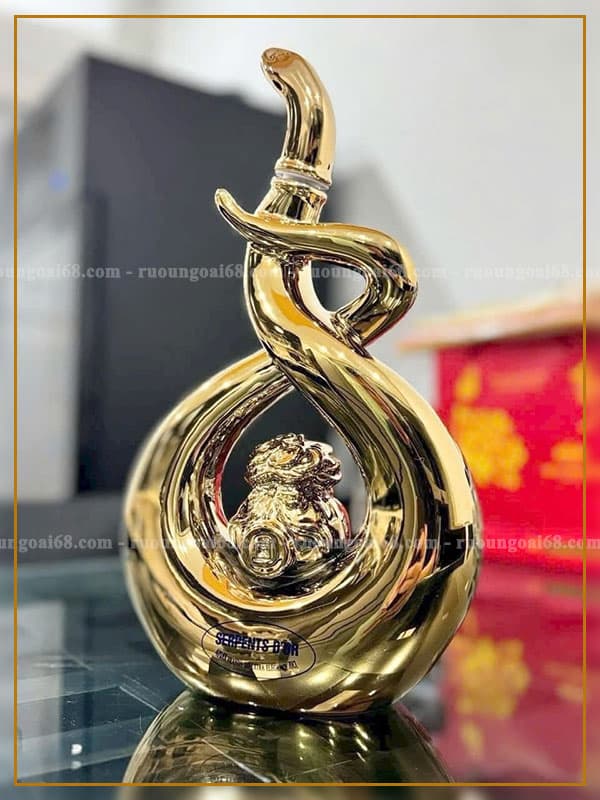 Rượu Linh Vật Rắn Serpents D’Or Brandy XO Extra Rượu Linh Vật Rắn Serpents D’Or Brandy XO Extra