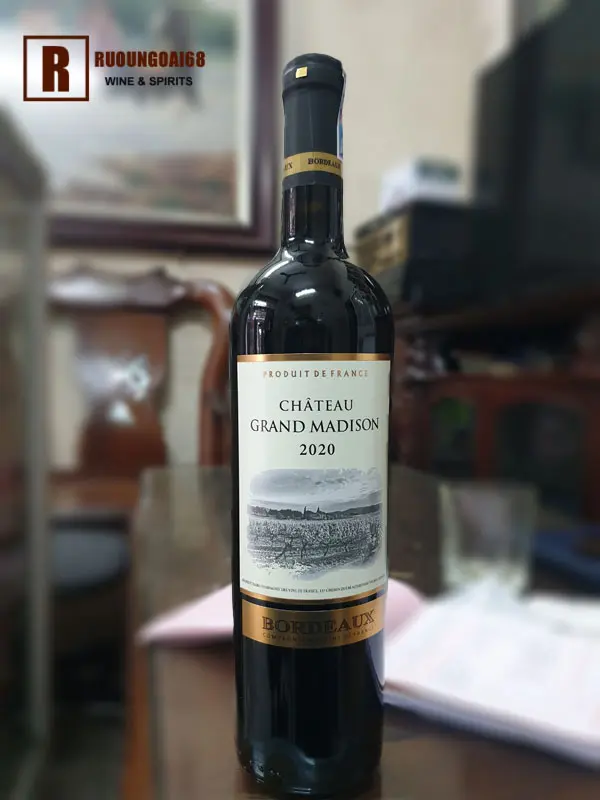Rượu Vang Chateau Grand Madison 2020 Rượu Vang Chateau Grand Madison 2020