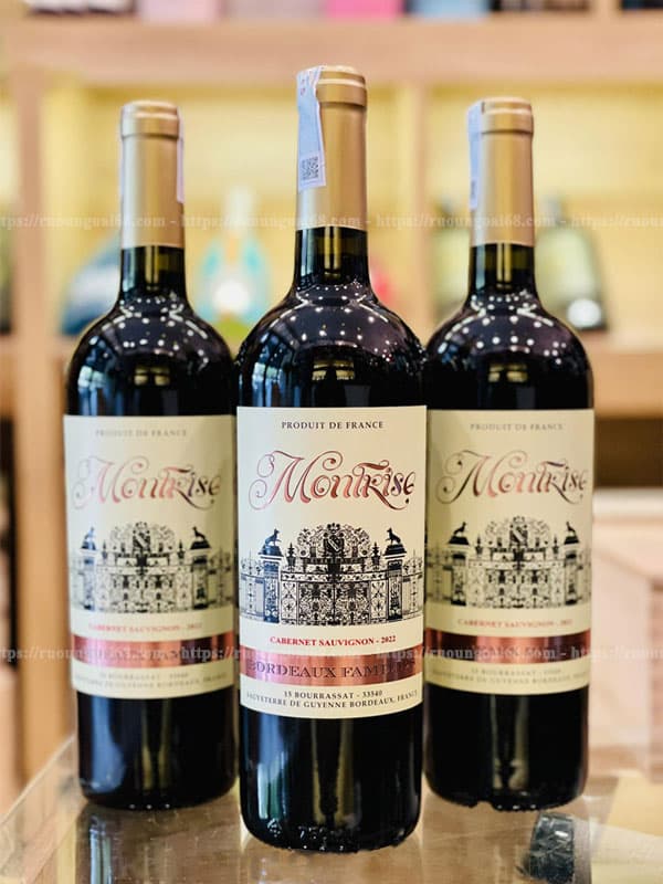 Rượu Vang Pháp Montrise Cabernet Sauvignon 2022