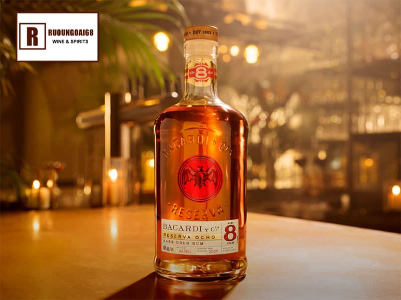 Rượu Bacardi 8 năm Reserva Ocho