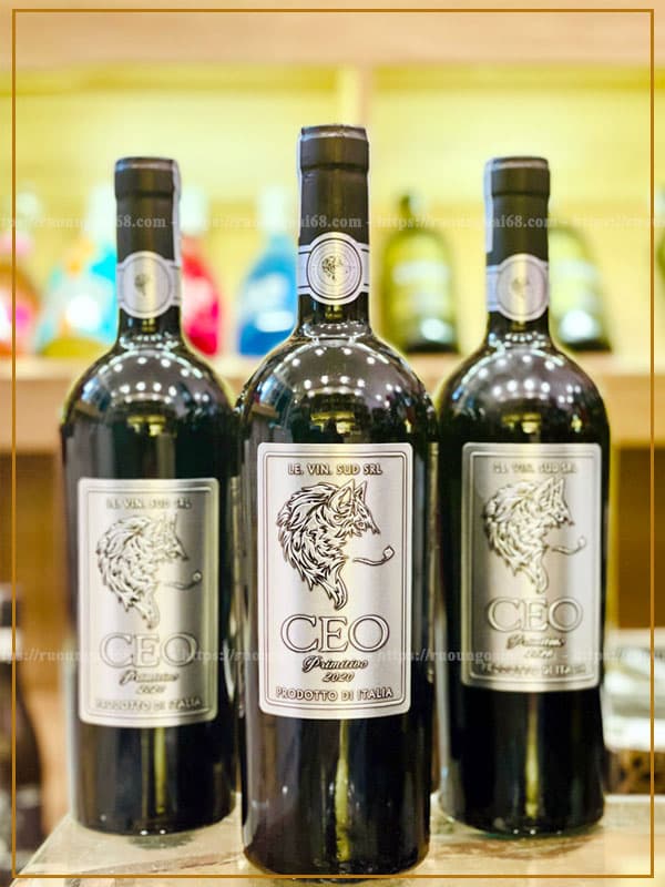Rượu Vang Ý Ceo Primitivo 17 Độ Cao Cấp Rượu Vang Ý Ceo Primitivo 17 Độ Cao Cấp