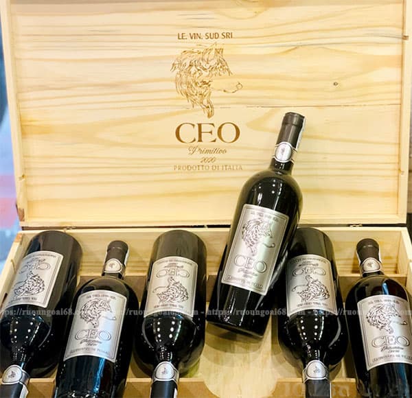 Rượu Vang Ý Ceo Primitivo 17 Độ Cao Cấp Rượu Vang Ý Ceo Primitivo 17 Độ Cao Cấp