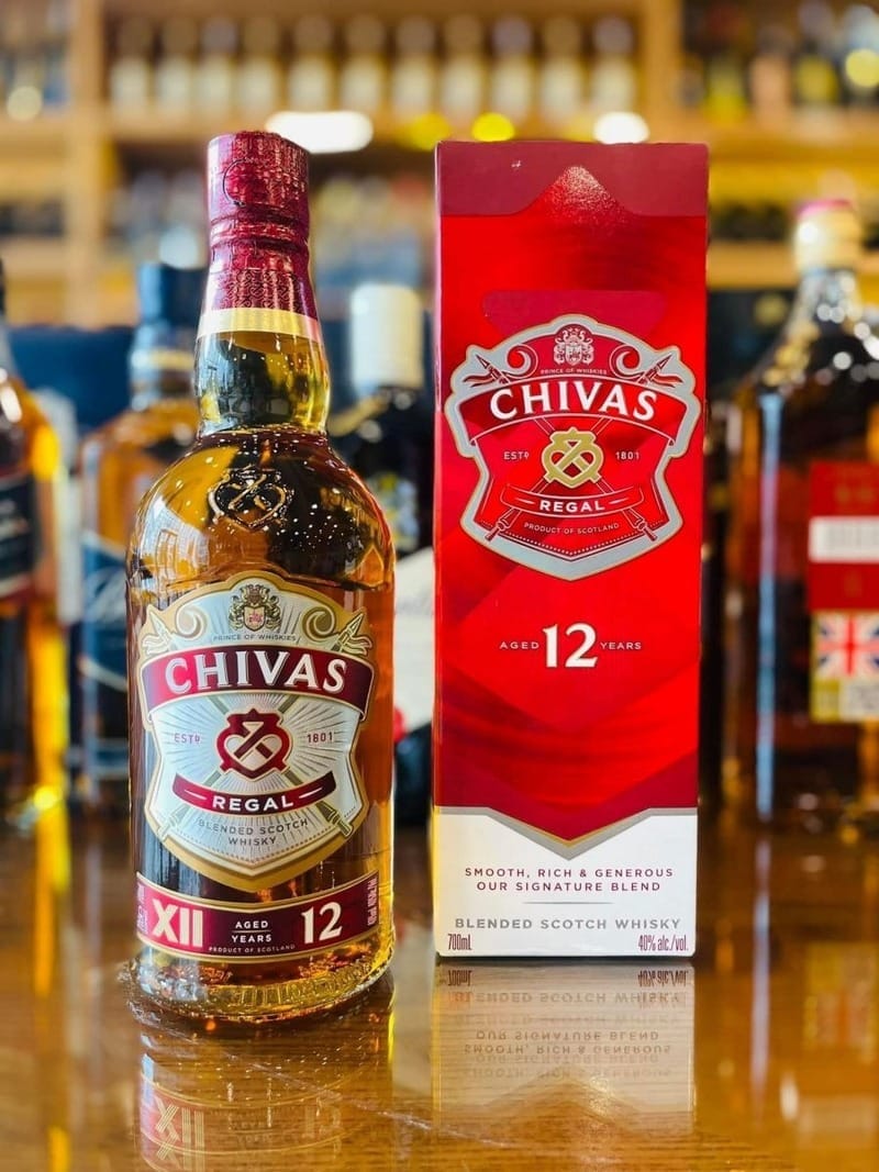 chivas 12 năm mẫu mới