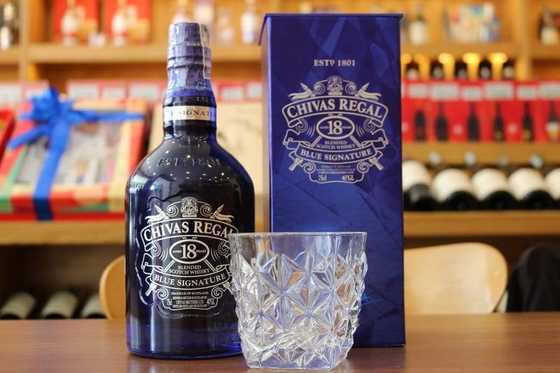 chivas 18 blue