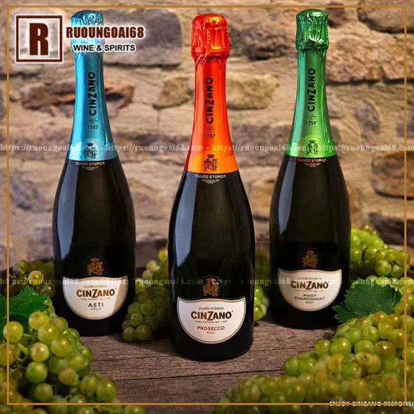 các loại rượu vang Cinzano