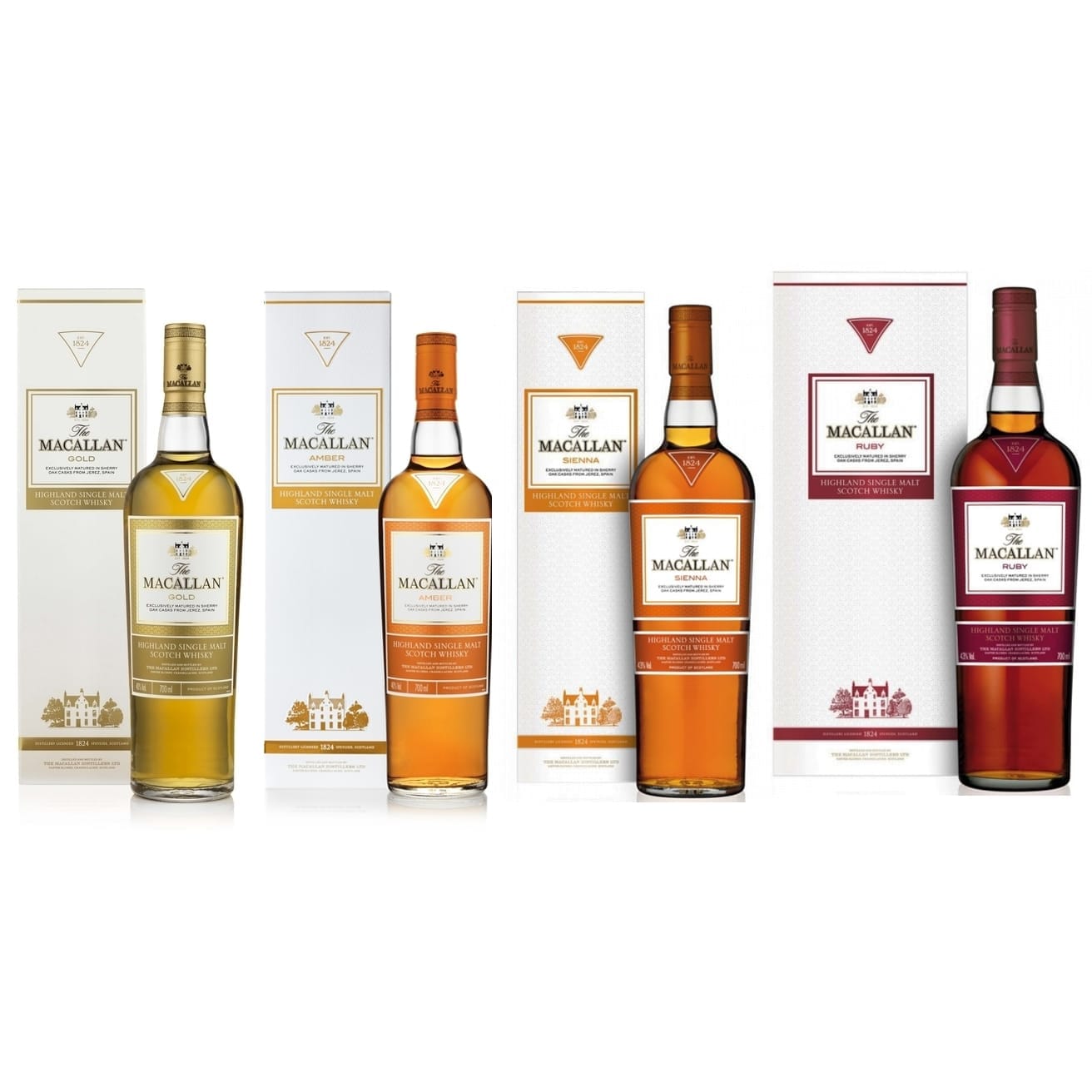 Khám phá các phiên bản rượu Macallan 1824 và cập nhật giá bán mới nhất rượu macallan 1824 giá bao nhiêu