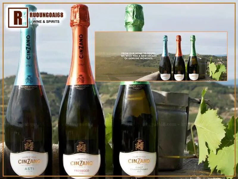 Rượu vang Cinzano Asti