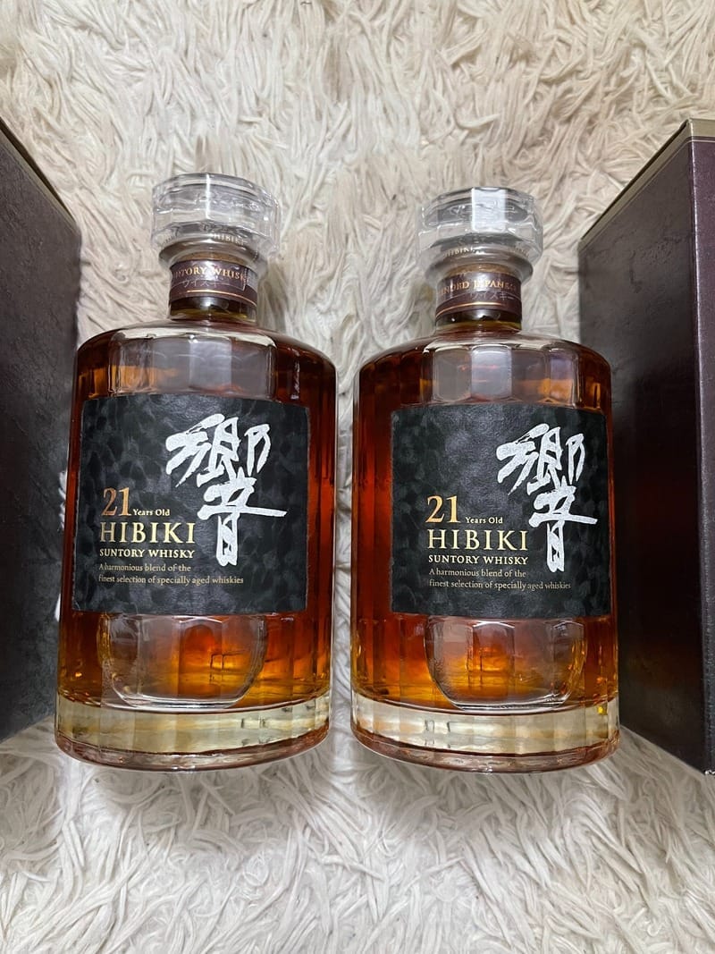 kiểm tra tem mã vạch của rượu Hibiki