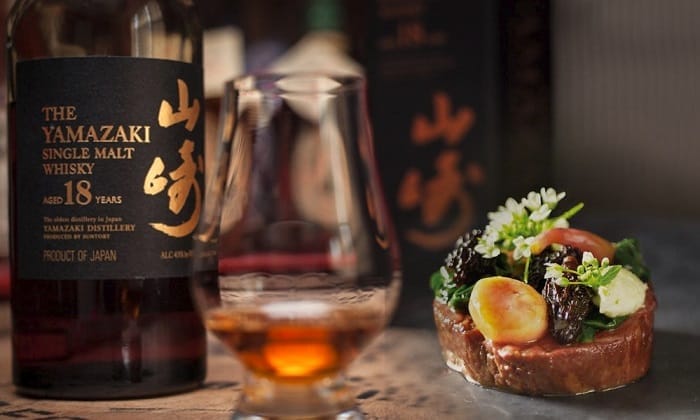 Món ăn phù hợp khi dùng rượu Hibiki