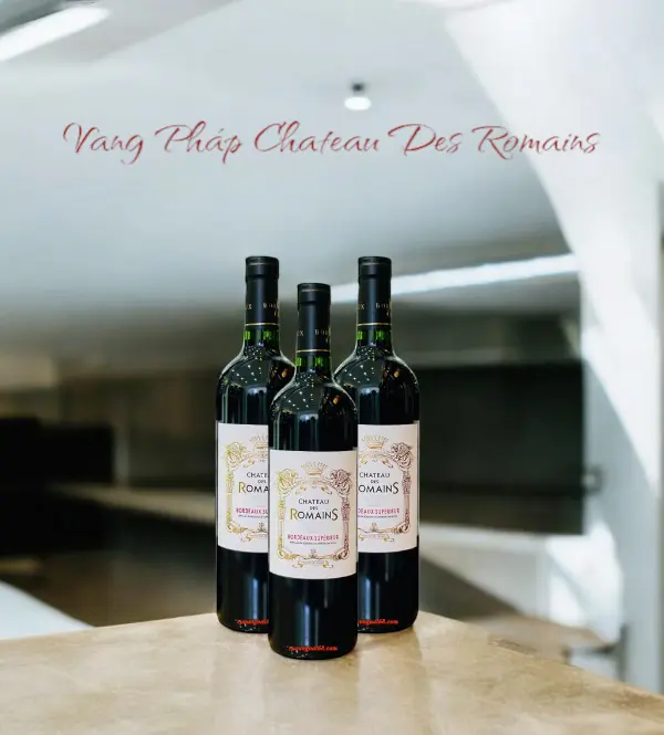 Rượu Vang Pháp Chateau Des Romains Bordeaux Rượu Vang Pháp Chateau Des Romains