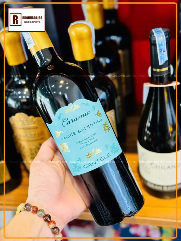 Rượu Vang Ý Caramia Salice Salentino