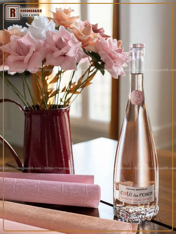 Rượu Vang Gerard Bertrand Cote des Roses Rosé