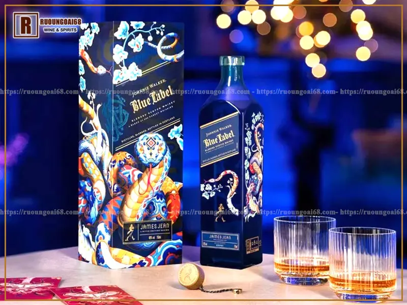 Johnnie Walker Blue năm Rắn – Year of Snake 2025 Johnnie Walker Blue năm Rắn – Year of Snake 2025