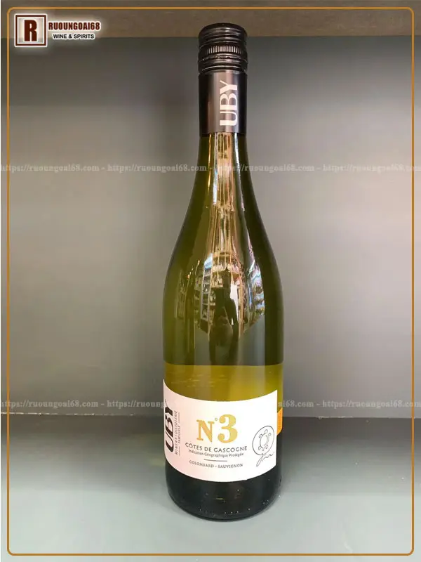 Uby No 3 Cotes de Gascogne Combard Sauvignon