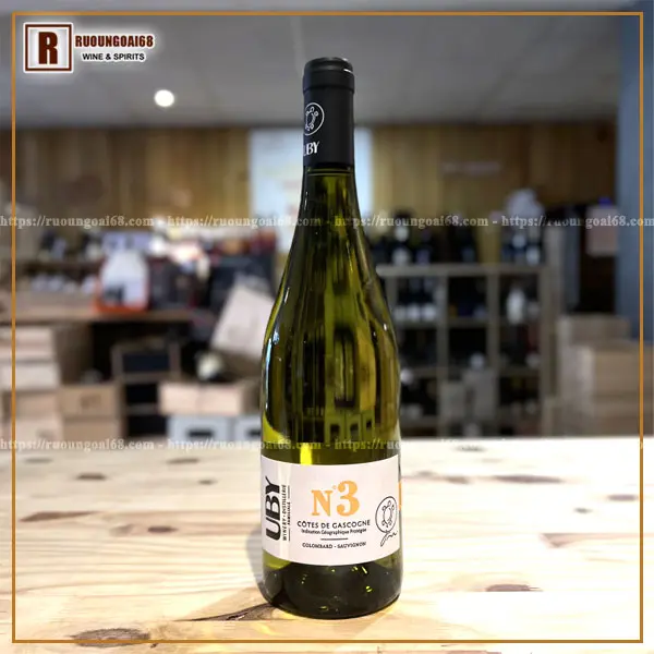 Uby No 3 Cotes de Gascogne Combard Sauvignon