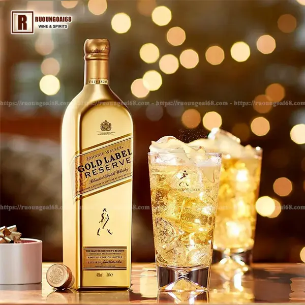 Johnnie Walker Gold Limited Edition nhũ vàng