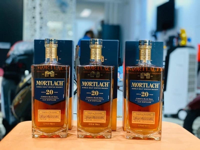 phân biệt rượu Mortlach thật và giả