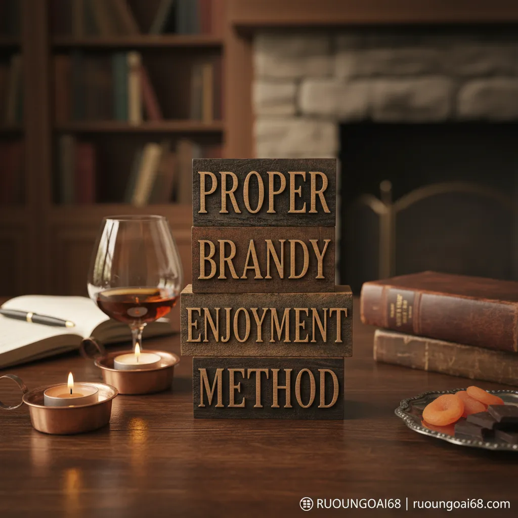 Cách uống rượu Brandy đúng chuẩn để thưởng thức trọn vị