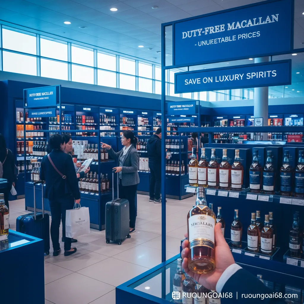 1. Rượu Macallan xách tay