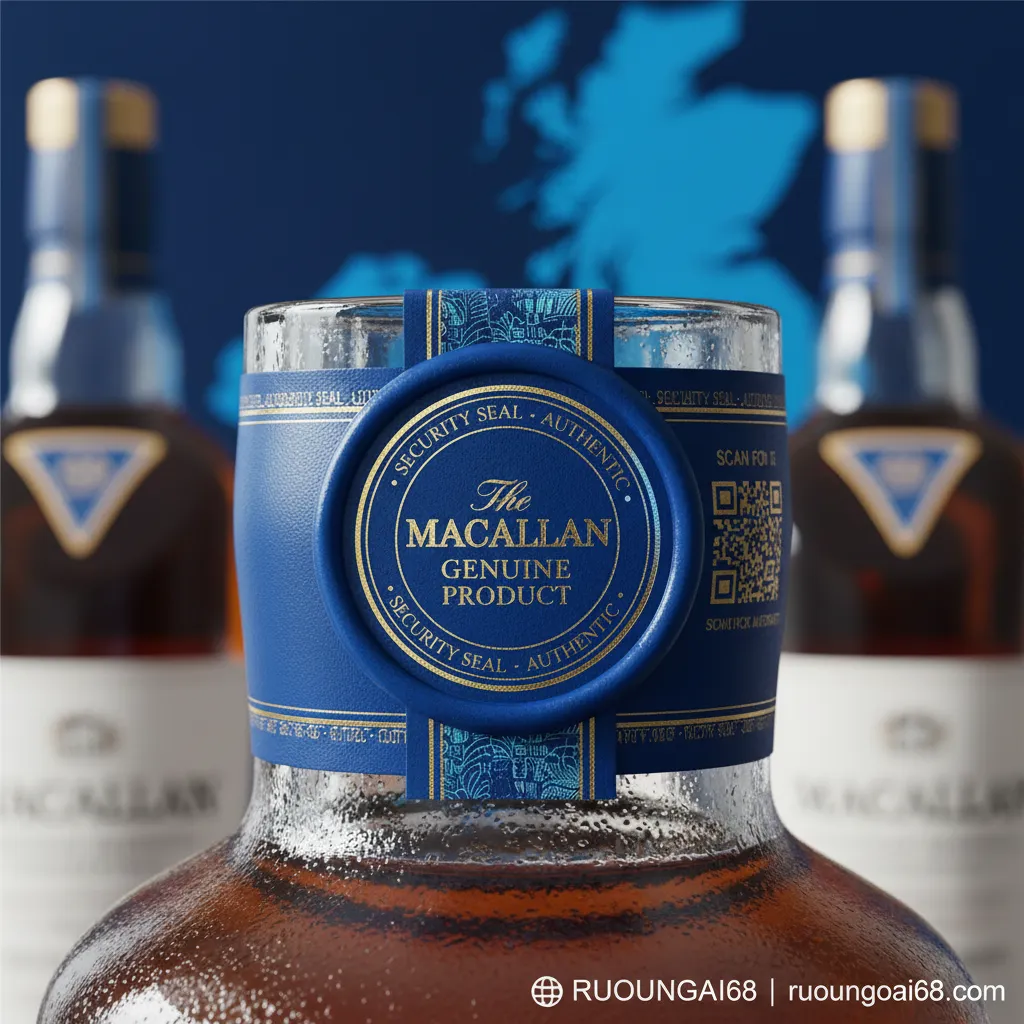 2. Tem chống giả Macallan