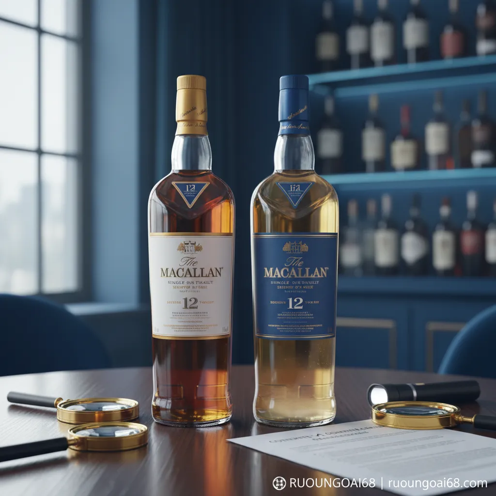 3. Rượu Macallan giả