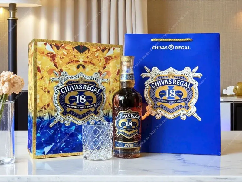 Rượu Chivas 18 Năm Chivas 18 Năm Hộp quà Tết 2026