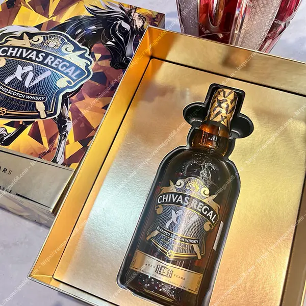 Chivas XV 15 Năm Hộp Quà Tết 2026 Chivas XV 15 Năm Hộp Quà Tết 2026