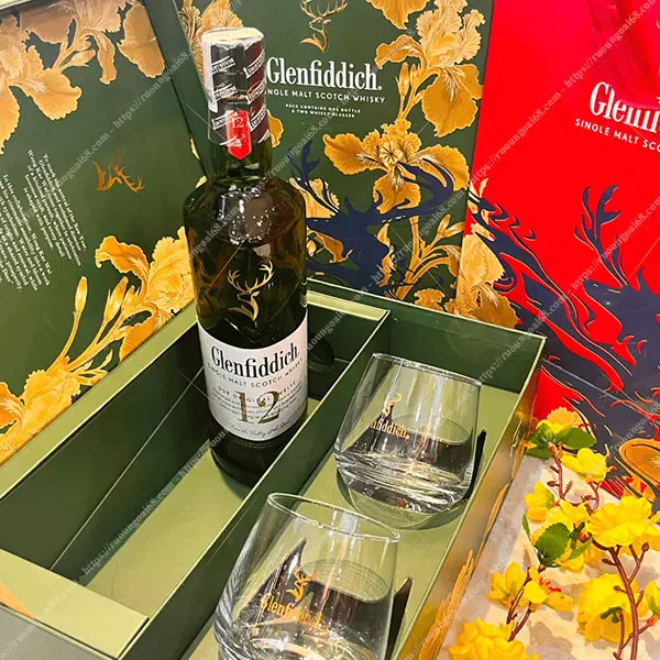 Glenfiddich 12 năm Hộp Quà Tết 2026 Glenfiddich 12 năm Hộp Quà Tết 2026