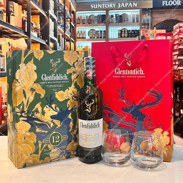 Glenfiddich 12 năm Hộp Quà Tết 2026 Glenfiddich 12 năm Hộp Quà Tết 2026