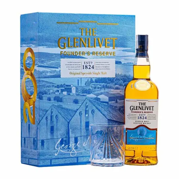 Glenlivet Founder's Reserve Hộp quà Tết 2026 Glenlivet Founder's Reserve Hộp quà Tết 2026