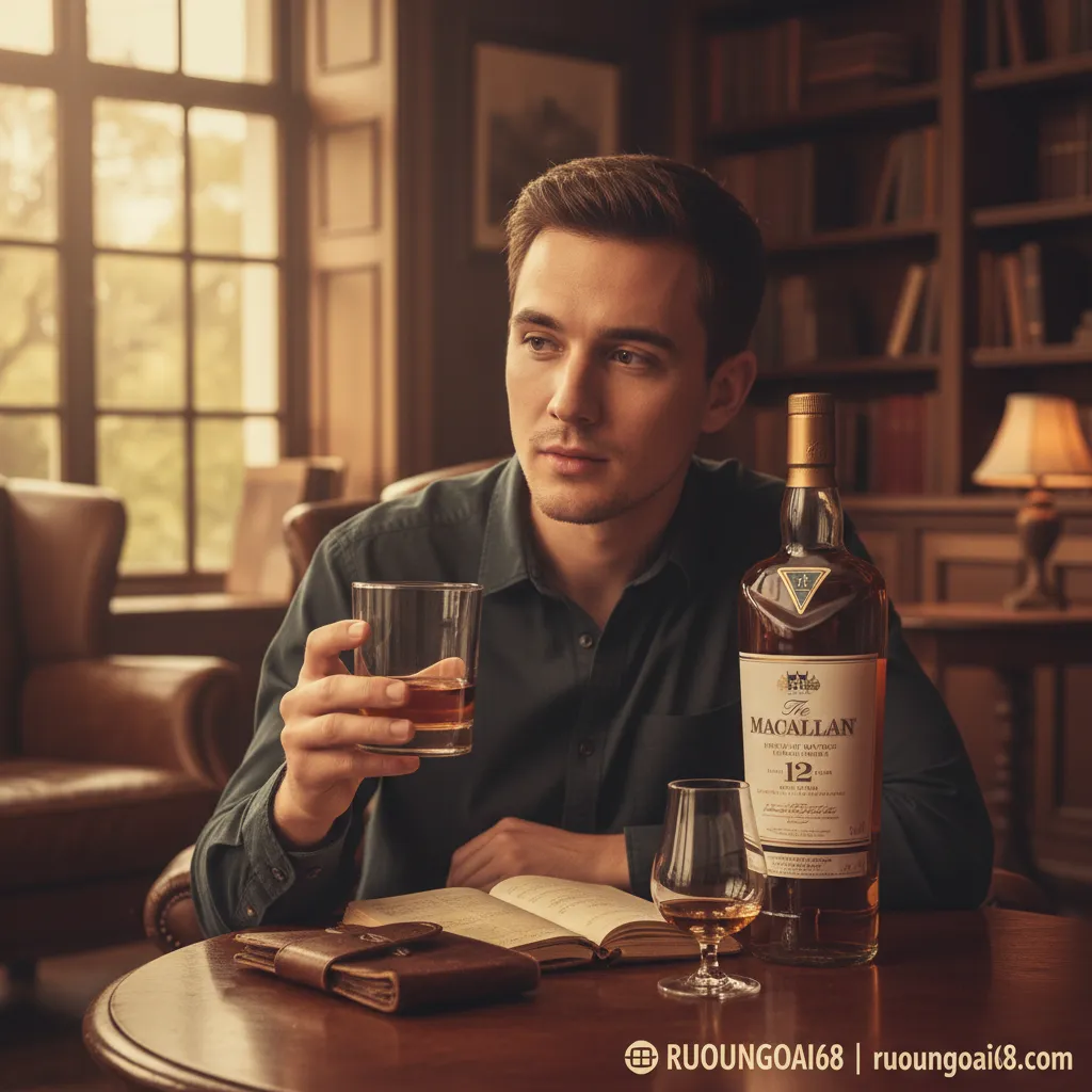 Macallan 12 Double Cask có phù hợp người mới uống whisky? 1. Bước chân đầu tiên vào thế giới single malt
