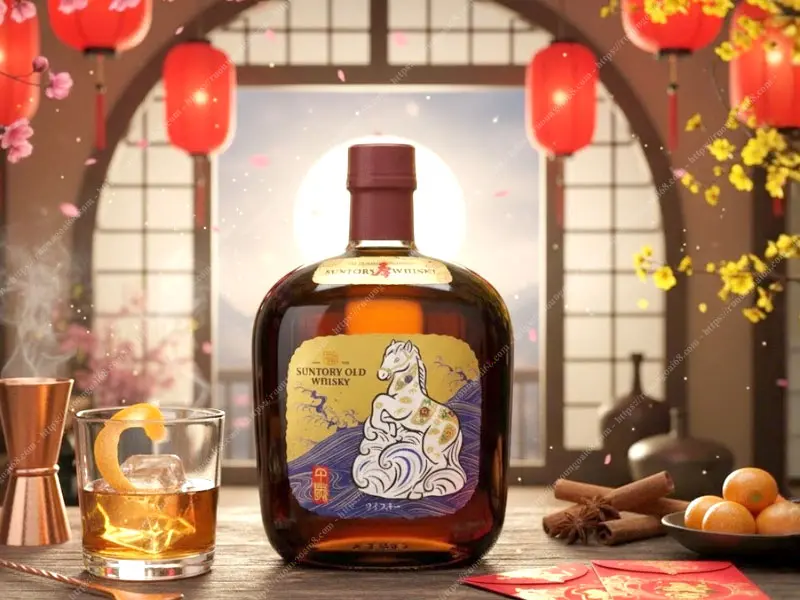 Rượu Suntory Old Whisky Con Ngựa 2026 Rượu Suntory Old Whisky Con Ngựa 2026
