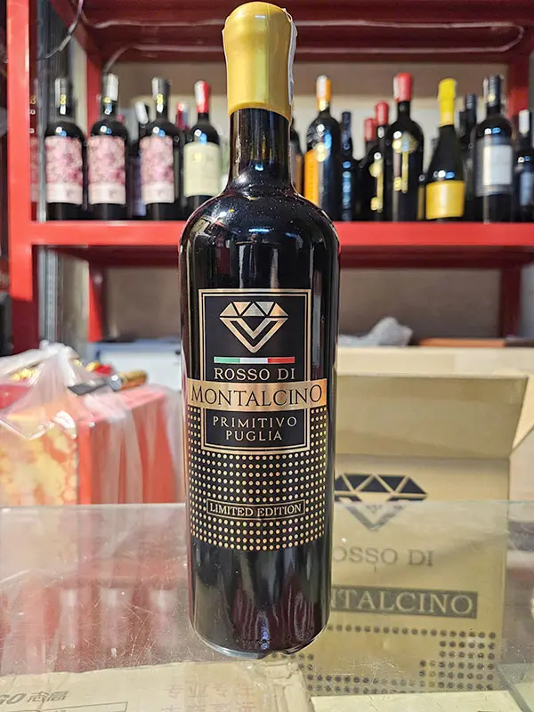 Rượu Vang Ý Montalcino Primitivo 15.5% Rượu Vang Ý Montalcino Primitivo