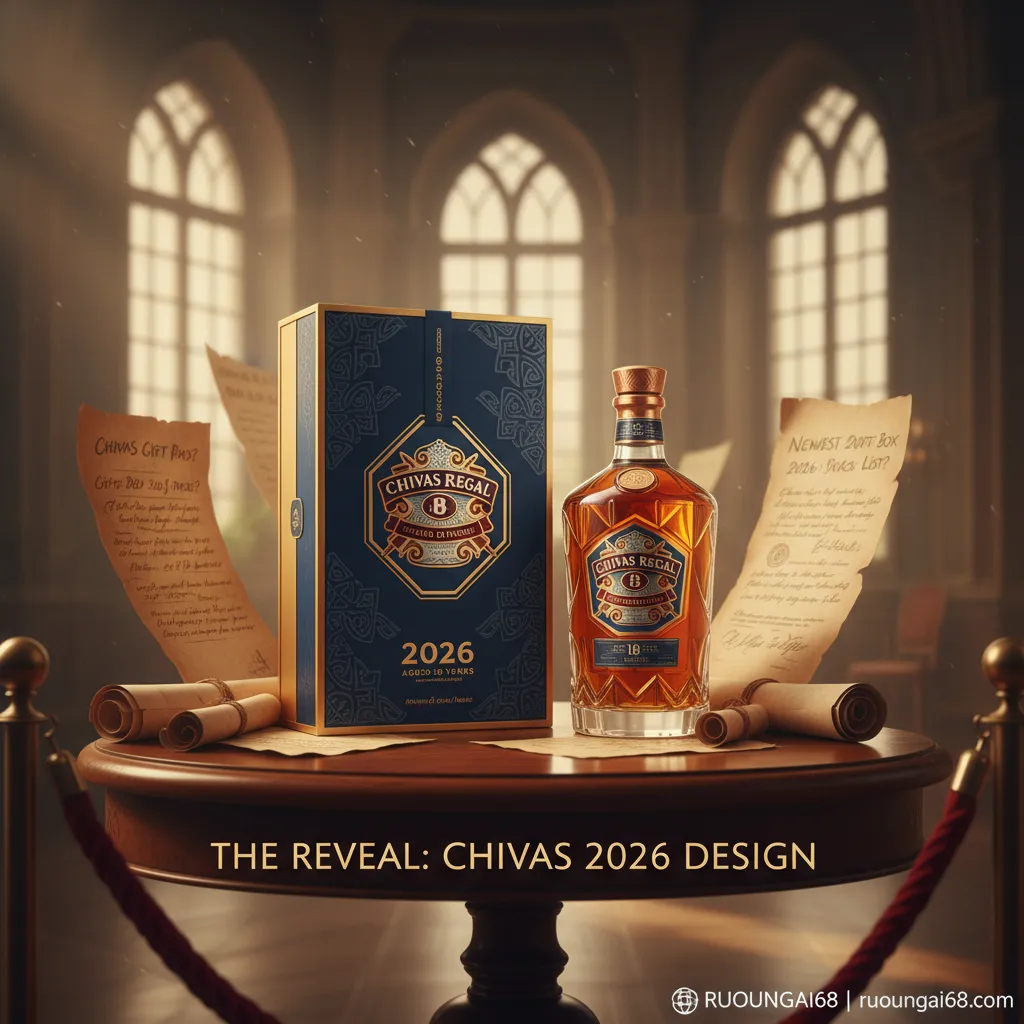 Chivas Hộp Quà 2026 Giá Bao Nhiêu? Bảng Giá Mới Nhất 2026 Hé lộ thiết kế Chivas 2026